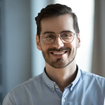 opti man only face business with glasses SH
